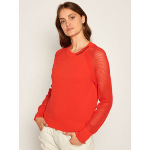 Calvin Klein dámský červený svetřík - XS (XA7)